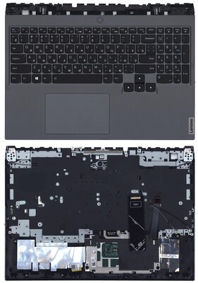 Клавиатура (keyboard) для ноутбука Lenovo Legion 5 Pro-16ACH6, топкейс