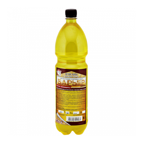 Огнебиозащита 2-й группы для древесины Барьер-Эконом, сосна (желтый), бутылка ПЭТ 1.65 кг огнебиозащита 2 й группы для древесины барьер эконом сосна желтый бутылка 1 1 кг