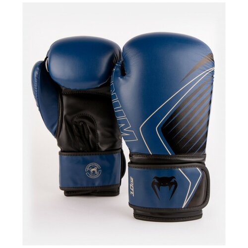 Боксерские перчатки Venum Contender 2.0 Синий/Песок - Venum - Синий - 10 oz