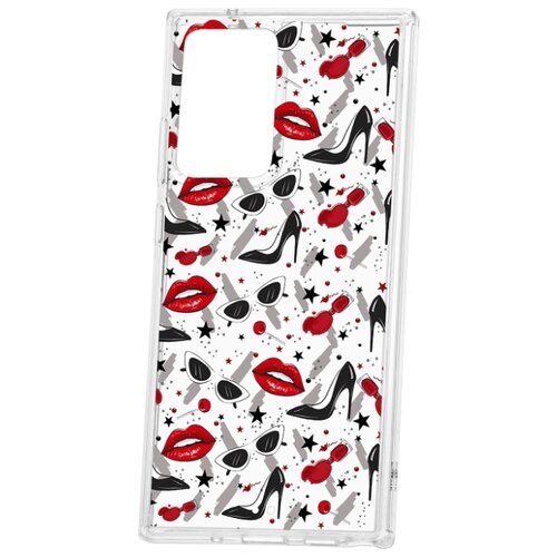 фото Чехол-накладка samsung galaxy note 20 ultra kruche print be yourself