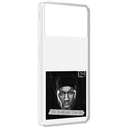 Чехол MyPads 50 Cent - The Kanan Tape для ZTE Nubia Z40S Pro задняя-панель-накладка-бампер