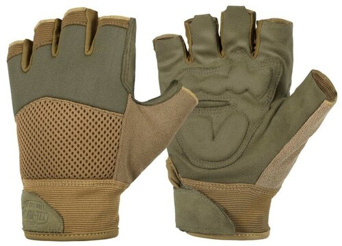 Перчатки Helikon-Tex Half Finger Mk2 Gloves, Olive Green/Coyote, L