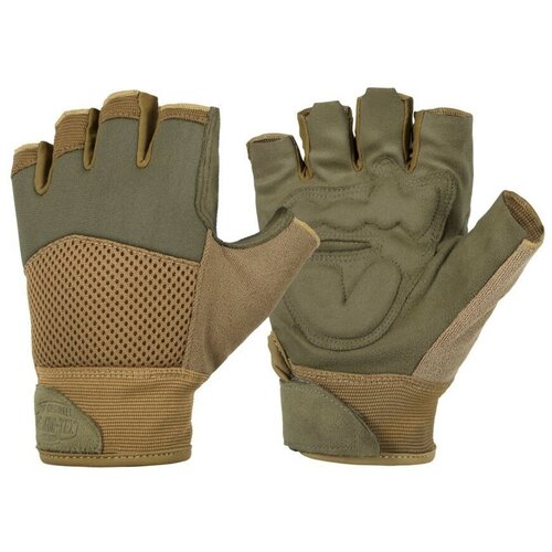 Перчатки Helikon-Tex Half Finger Mk2 Gloves, Olive Green/Coyote, XL