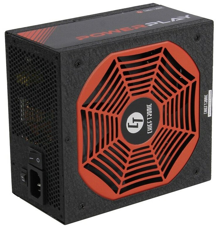 Блок питания ATX Chieftec PowerPlay(ATX 2.3, 550W, 80 PLUS GOLD, Active PFC, 140mm fan)Full Cable Management, LLC design, Japanese - фото №9