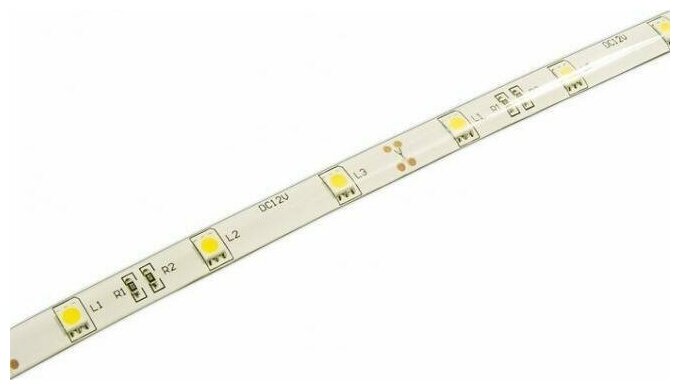 Светодиодная лента JazzWay STN-5050 12V RGB 7.2Вт/м 30LED/m 10мм в силиконовой оболочке IP65 (комплект из 5 м)