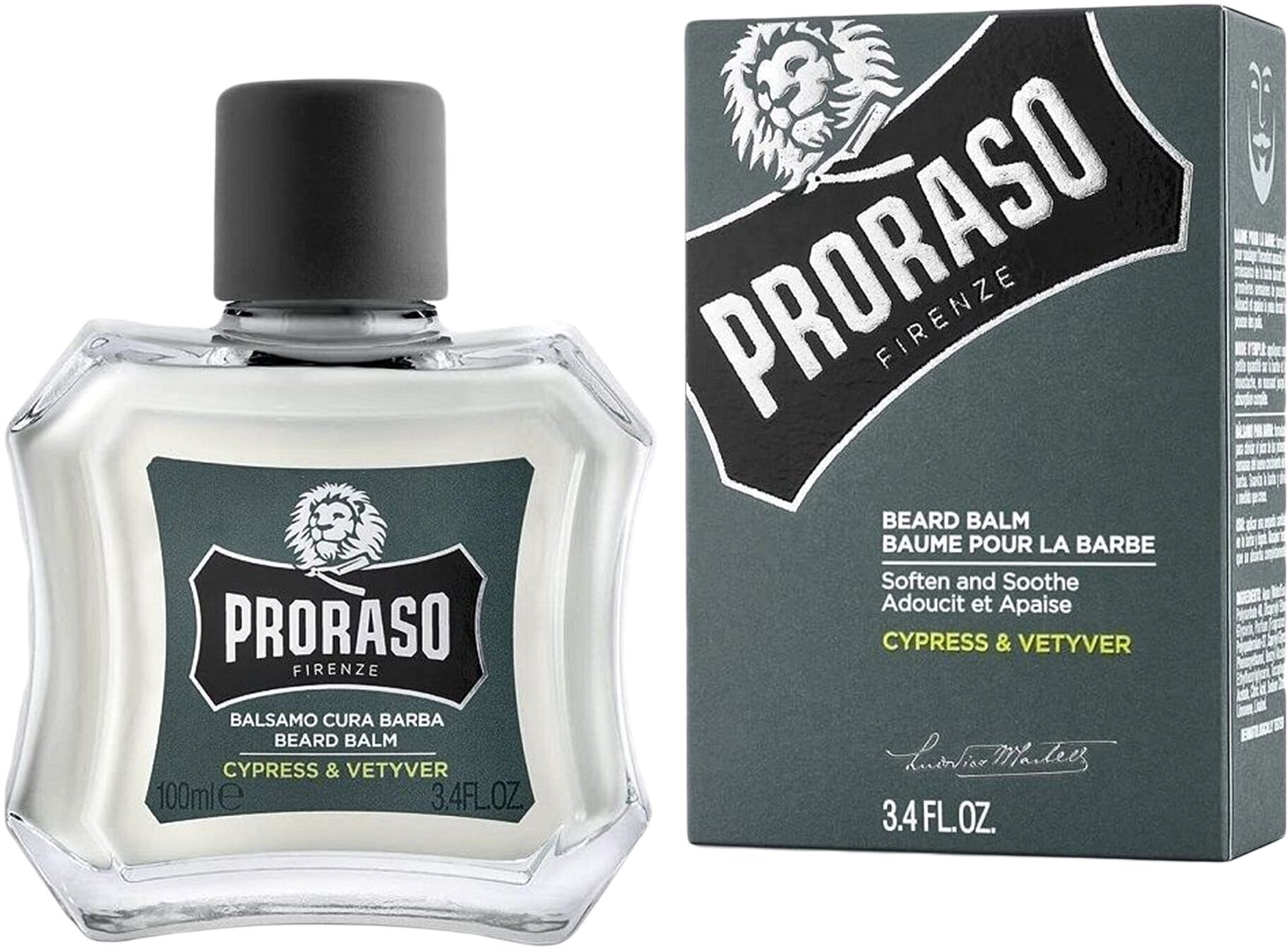 PRORASO Бальзам для бороды Cypress & Vetyver 100 мл