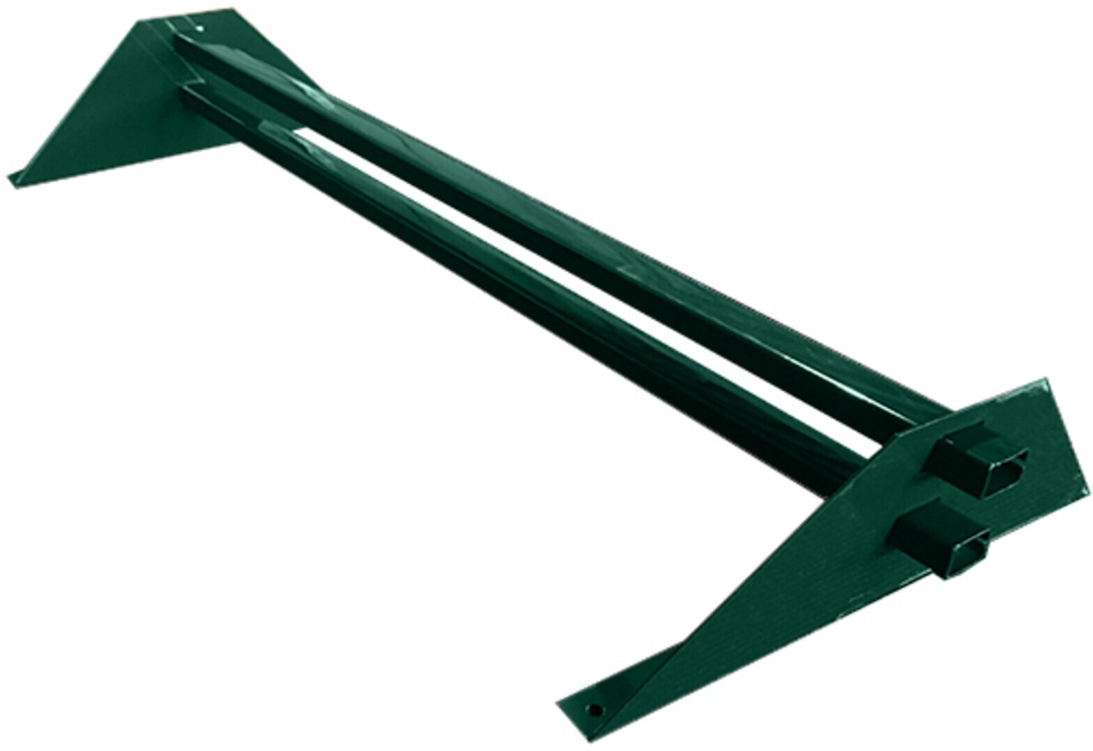 Снегозадержатель для металлочерепицы трубчатый круглый Вегасток 3 м зеленый RAL 6005 - фотография № 9