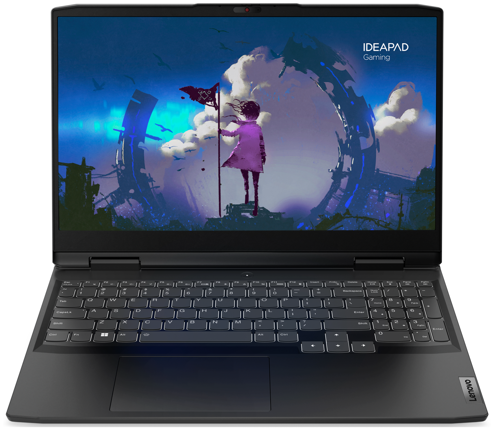 Ноутбук Lenovo IdeaPad Gaming 3 Gen 7 15.6" FHD IPS/Core i5-12450H/8GB/512GB SSD/GeForce RTX 3050 4Gb/DOS/RUSKB/черный (82S900KWRK)