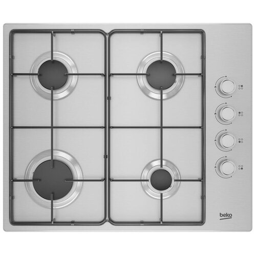 Варочные панели Beko Газовая варочная поверхность Beko HIGG 641C3 SX нержавеющая сталь 1218000₽