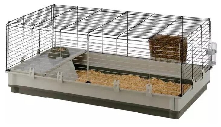 Клетка для кроликов и морских свинок Кrolik X-LARGE полностью разборная, 120х60х50 см