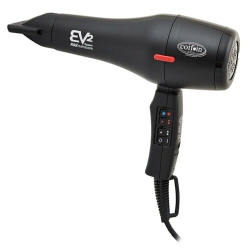 Фен COIF*IN EVbx2R 2300 Вт, 2 насадки, цвет черный COIF*IN MR-EV2R