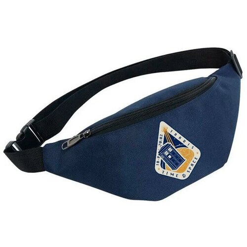 фото Сумка поясная noname, синий