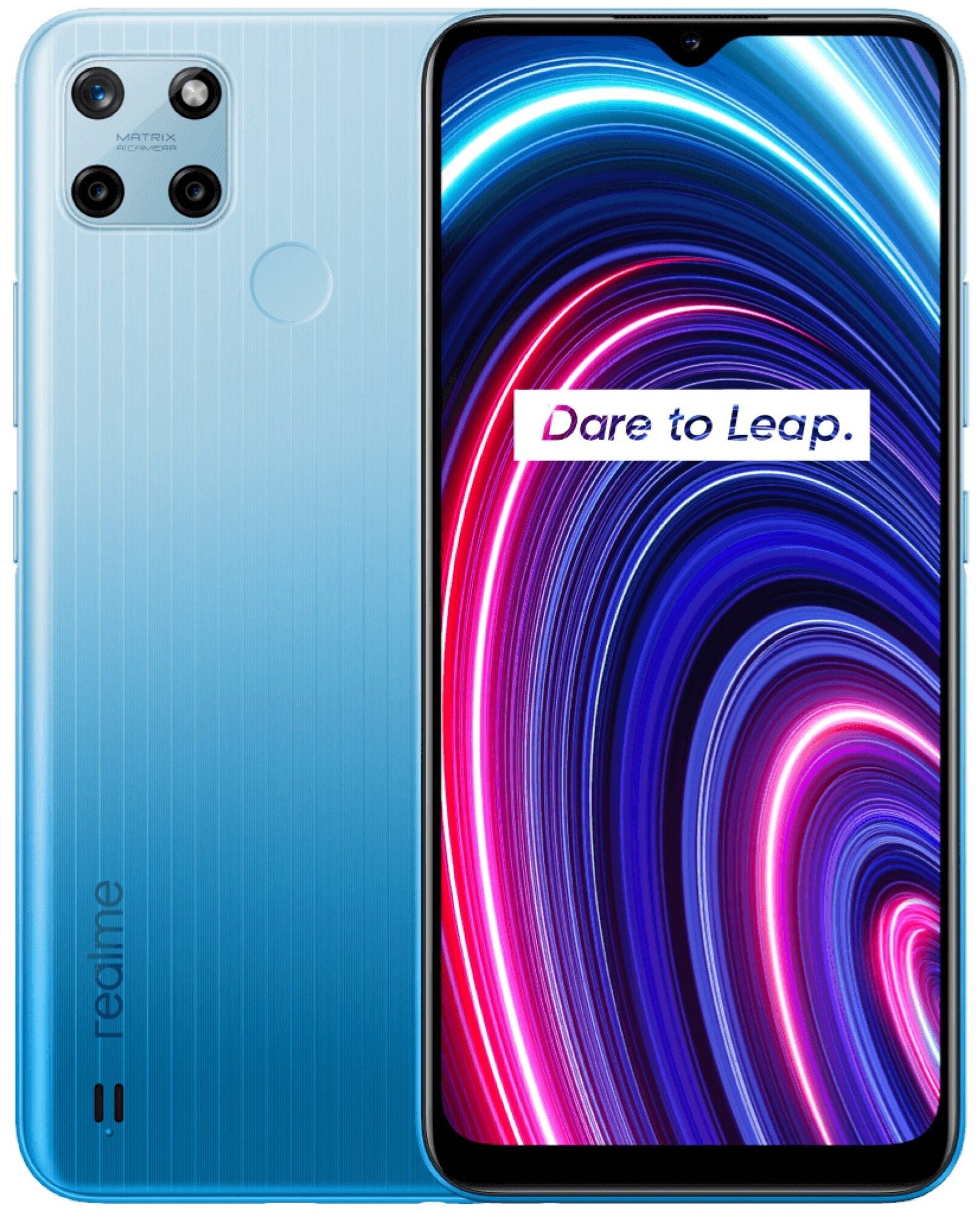 Смартфон realme C25Y 4/64 ГБ Global, ледниковый синий