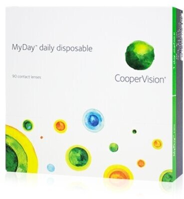 CooperVision Контактные линзы MyDay Daily Disposable (90 линз) 8.4 -2,00