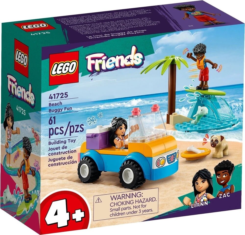 Конструктор LEGO Friends 41725 Beach Buggy Fun