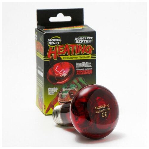 NOMOy Pet Лампа для террариума NomoyPet инфракрасная 75 Вт цоколь Е27 132000₽