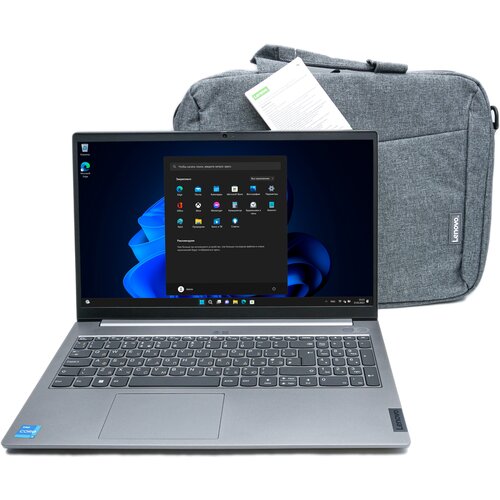 Ноутбук Lenovo ThinkBook 15 G2 ITL 156 FHD IPSCore i3-1115G4 3ГГц8GB RAM DDR4256 GB SSDIntel UHD GraphicsWin11ProРусская клавиатураСумка 4490000₽