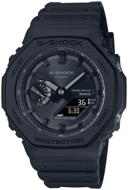 Наручные часы CASIO Японские наручные часы Casio G-SHOCK GA-B2100-1A1 с хронографом, черный