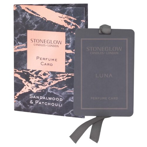 фото Stoneglow картонная подвеска sandalwood & patchouli 1 шт.