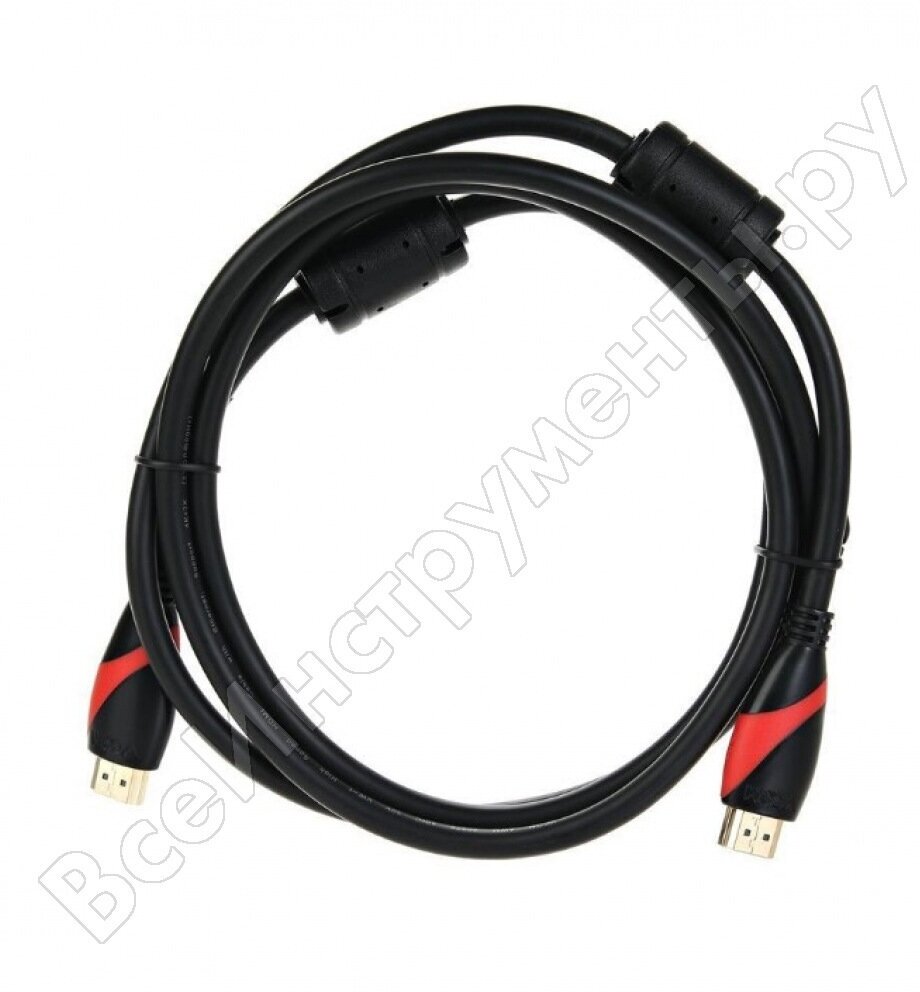 VCOM Кабель HDMI 19M/M ver. 2.0, 2 фильтра, 1.8m CG525D-R-1.8 CG525D-R-1.8