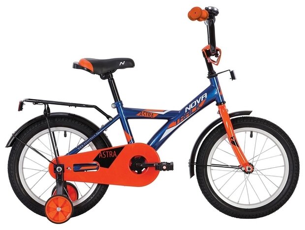 Детский велосипед NOVATRACK Astra 14 (2020) синий