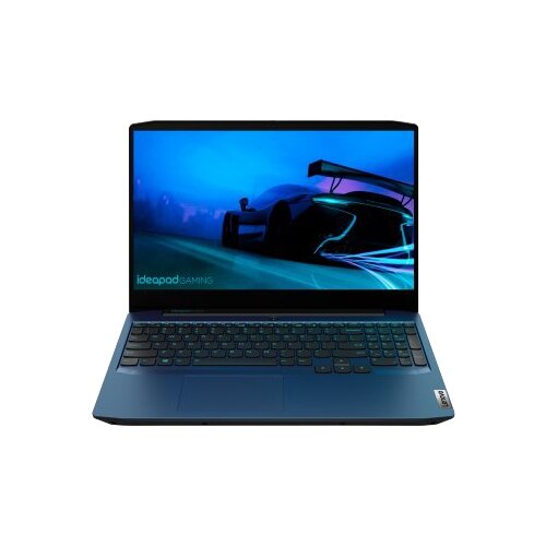 Ноутбук Lenovo IdeaPad Gaming 3 15ARH05 (AMD Ryzen 5 4600H 3000MHz/15.6"/1920x1080/16GB/256GB SSD/NVIDIA GeForce GTX 1650 4GB/Без ОС) 82EY009KRK Chameleon Blue