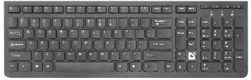 Клавиатура DEFENDER (45535) ULTRAMATE SM-535 RU, черный