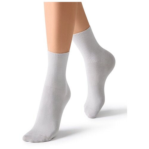 Носки Omsa, 4 пары, 4 уп., размер 35-38, серый носки omsa 4 пары размер 35 38 серый