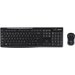 Клавиатура мышь Logitech MK270 клавчерный мышьчерный USB беспроводная Multimedia 920-004509