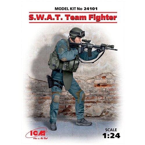 Боец группы S.W.A.T 1:24 24101