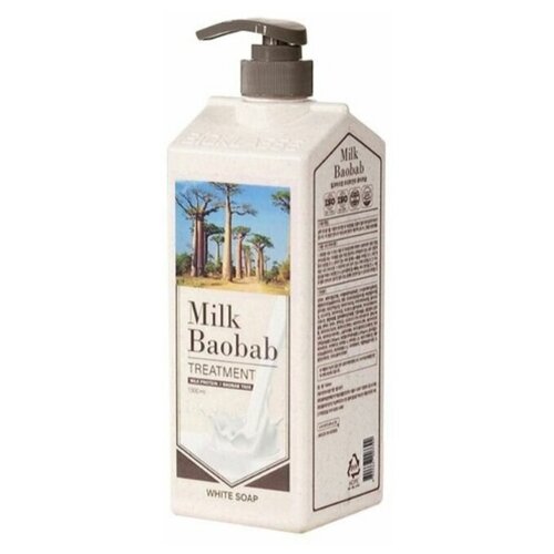 Бальзам для волос с ароматом белого мыла MilkBaobab Treatment White Soap (Perfume)