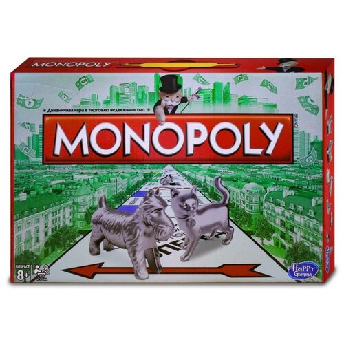 Игра настольная Монополия Классическая версия с котиком/ Настольная Игра Monopoly / Настольная игра для детей и взрослых настольная игра монополия для детей и взрослых among us