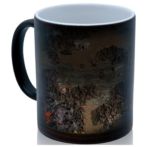 фото Кружка хамелеон по мотивам герои меча и магии, необычный сувенир drabs