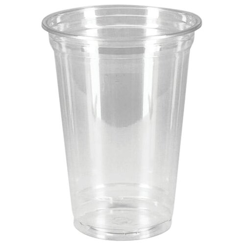фото Стаканы одноразовые стиролпласт 400мл, набор 1000шт., пэт, напитки/десерты, прозрачные (под заказ), 300272
