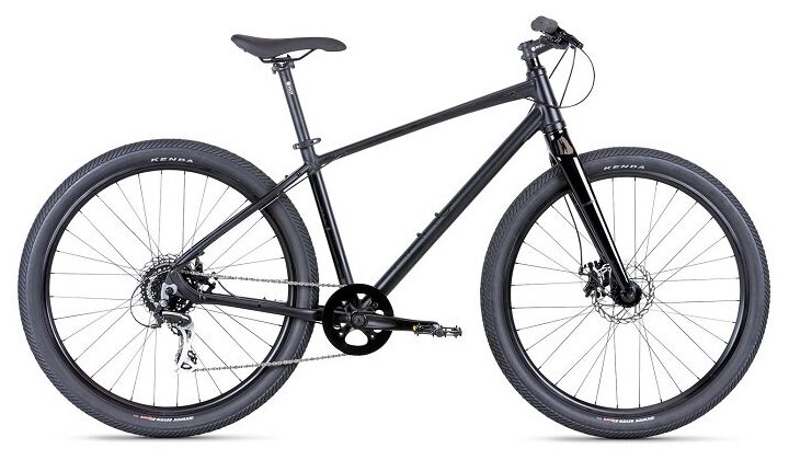 Велосипед Haro Beasley 27.5 17" matt black/black 17