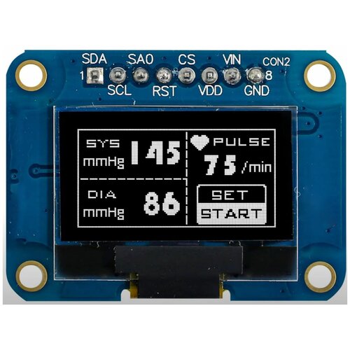 Дисплей OLED 0,96/128x64/WEA012864DWPP3N00001 аналог Winstar/Arduino последний универсальный 12864 панель v1 1 синяя подсветка 128x64 12864lcd модуль дисплей для arduino 3d принтера запчасти