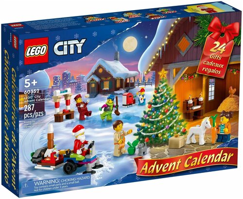 Адвент календарь LEGO City 60352