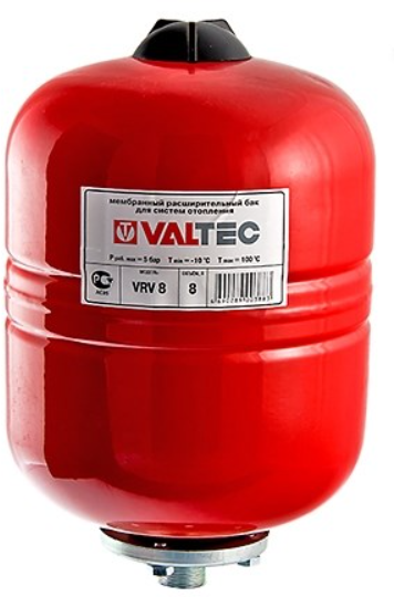Бак расширительный для отопления 35л. красный Valtec VT.RV.R.060035 - фото №1