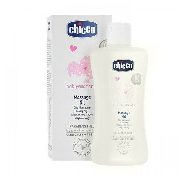 Масло для массажа Chicco Baby Moments, 200 мл - фото №4