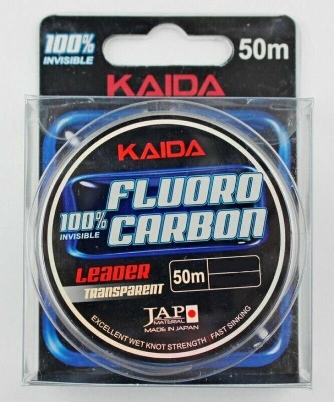 Флюорокарбон Kaida Leader Transparent 50м, 0.280 mm, 1 шт