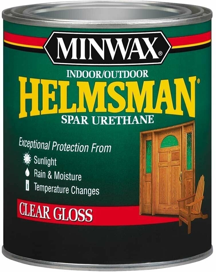 Уретановый лак для наружных и внутренних работ Minwax Helmsman Spar Urethane 946 мл Глянцевый 63200