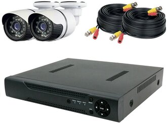 Комплект видеонаблюдения PS-Link KIT-С502HD 2 камеры