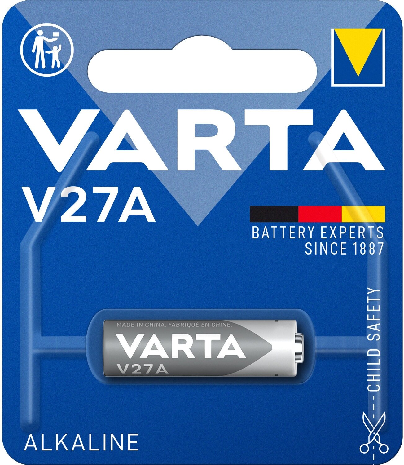 Батарейка Varta ENERGY LR27/A27/MN27 BL1 Alkaline 12V (4227) (1/10/100)