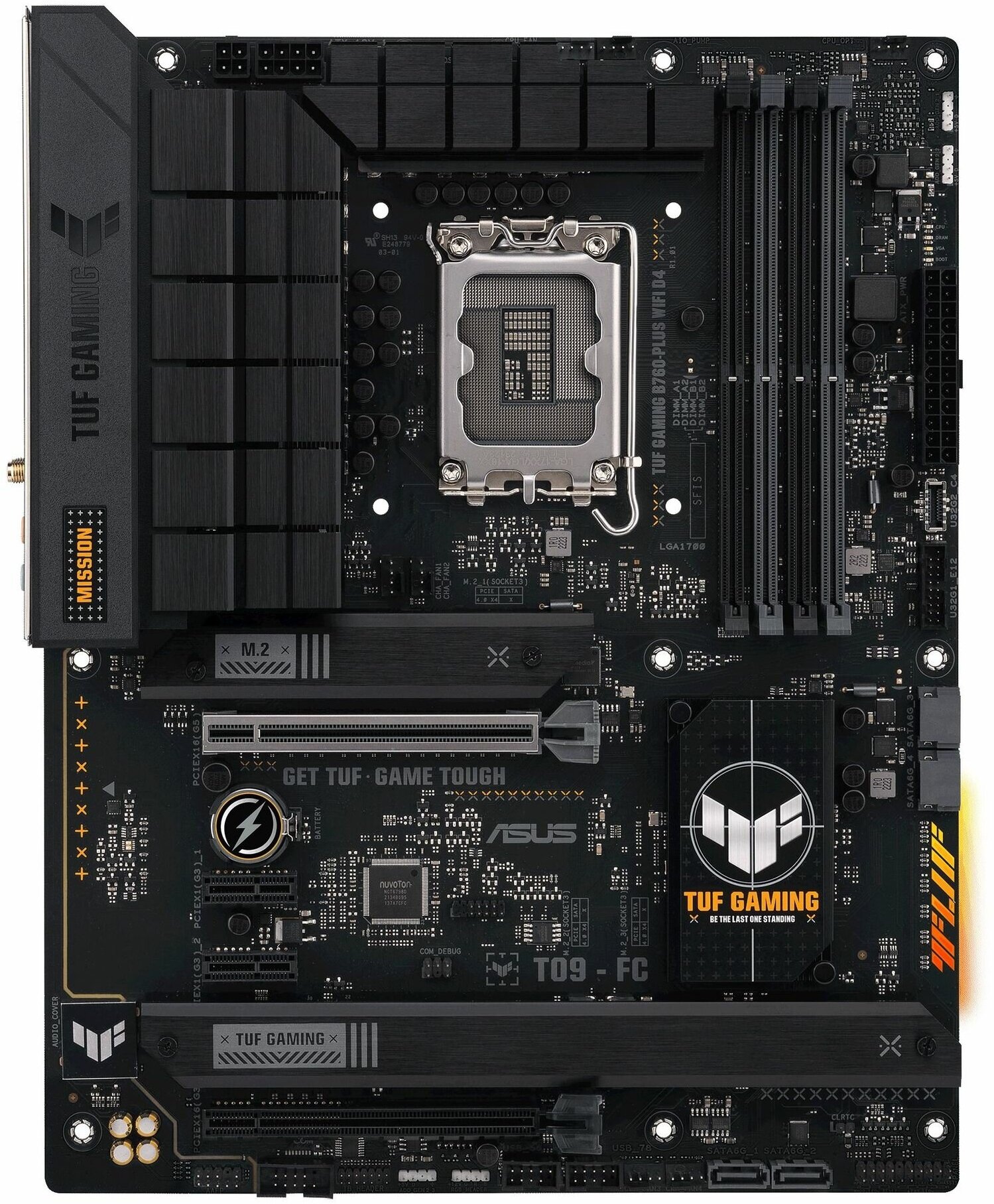 Материнская плата Asus TUF GAMING B760-PLUS WIFI D4 (90MB1DF0-M0EAY0)