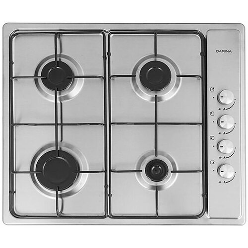 Варочная поверхность Darina T1 BGM 341 11 X газовая 4 конфорки серебристая 2045000₽