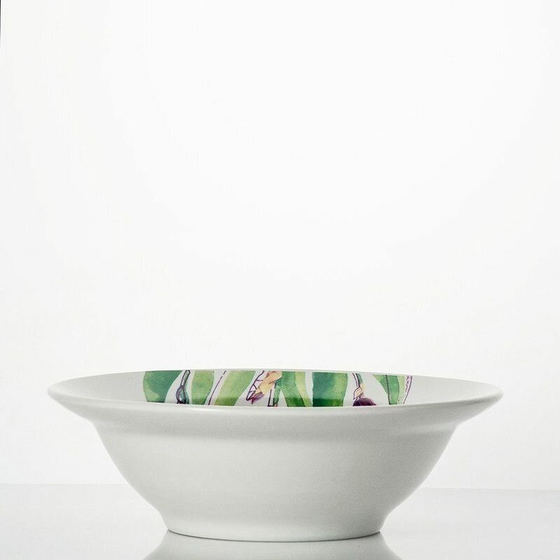 фото Миска фарфоровая 300 мл. Дулево "Ирисы"