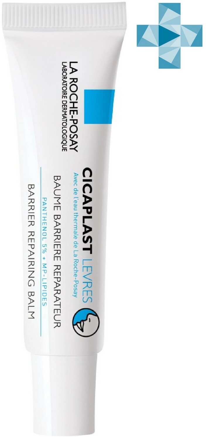 Бальзам-барьер для губ La Roche-Posay Cicaplast для детей и взрослых, 7,5мл