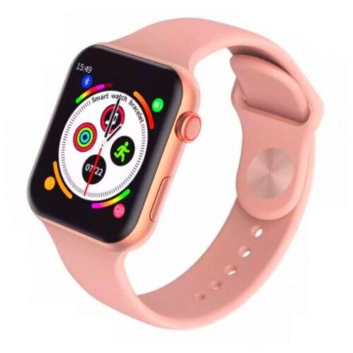 Смарт-часы T68pro с функцией контроля температуры тела Розовые 161900₽