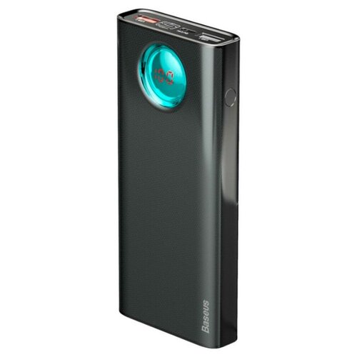 фото Power bank 20000 mah / внешний аккумулятор baseus mulight quick charger black