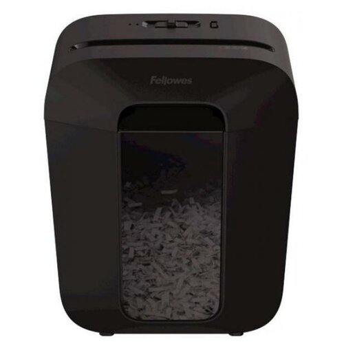 Fellowes Шредер Fellowes® Powershred® LX45, DIN P-4, 4х37мм, 8 лст, 17 лтр, уничт: скрепки, скобы, карты, шт